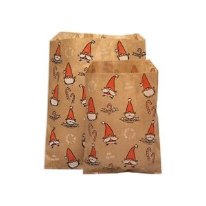  Christmas Characters Paper Counter Bags Santa Snowflake Christmas Party 2 SIZES