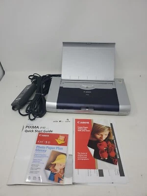 CANON Pixma iP90v K10249 Color Laptop Printer And Power Cord UNTESTED FOR PARTS - Image 1 of 4