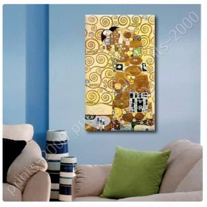 The Embrace by Gustav Klimt | Poster or Wall Sticker Decal | Wall art artwork - Picture 1 of 18