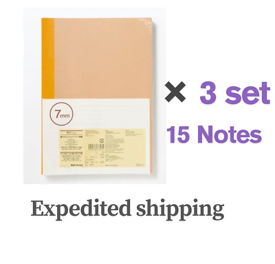 Muji Set of  15 Notebooks B5 36 Sheets 7mm lined - Image 1 of 4