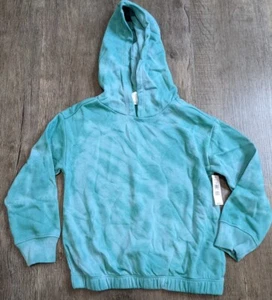 Baby Gap NWT 5Y Tie Dye Blue Hoodie Pullover With Stretch Waist AK - Picture 1 of 9