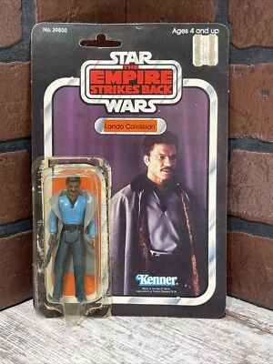 De colección Star Wars Lando Calrissian MOC ESB 31B Tarjetero Original 1980 Kenner Foto 1 de 4