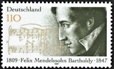 GERMANY STAMP cv£1.90 1997 150th Death Anniversary of Felix Mendelssohn MNH XF