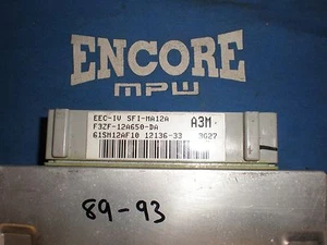 1989-1993 Mustang 5.0L Mass Air Computer A3M ECU MAF ECM PCM Manual Stick V8 GT - Picture 1 of 1
