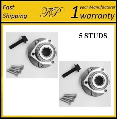 FRONT Wheel Hub Bearing Assembly For VOLKSWAGEN R32 (3 Bolt Flange) 2008 PAIR - Image 1 of 3