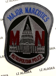 PARCHE NARCÓTICOS IMPORTANTES POLICÍA METROPOLITANA DE WASHINGTON D.C. PD2 - Imagen 1 de 3