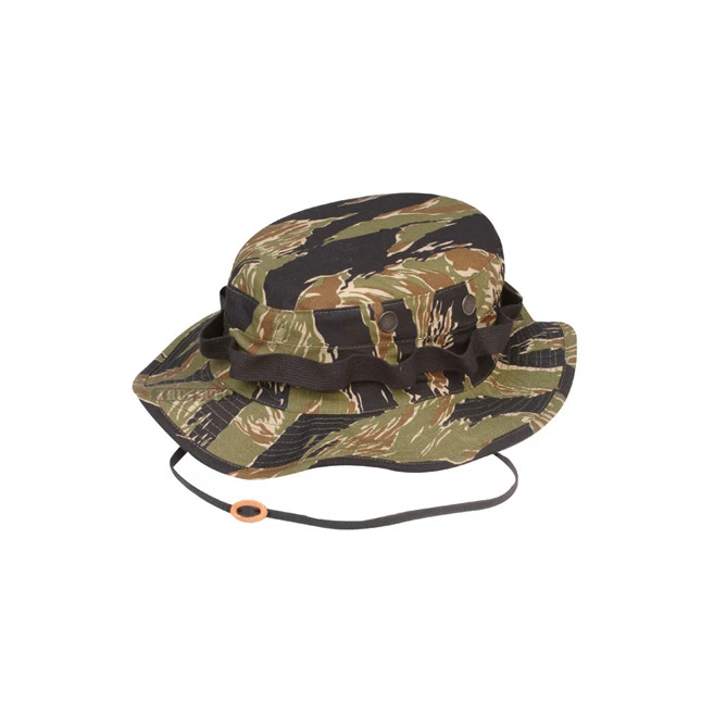 TRU-SPEC Vietnam Tiger Stripe Boonie Hats 100% Cotton Rip-Stop