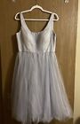 Donna Morgan Collection Sparkly Lilac Party Dress WORN ONCE - Size 12