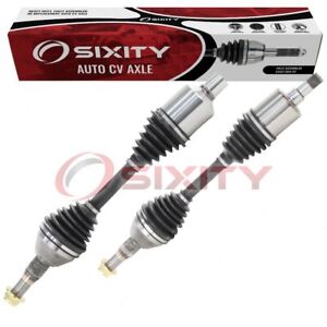 2 pc Sixity Front CV Axle for Buick LaCrosse 2005-2009 3.6L V6 3.8L  wu