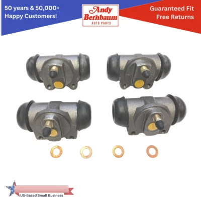 For 1933-1938 Dodge Rear Front Right & Left Brake Wheel Cylinder Set of 4 - Image 1 of 4