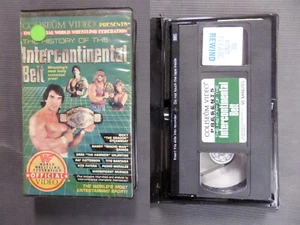 The History of the Intercontinental Belt VHS WF036 by Coliseum Video WWF WWE - Picture 1 of 2