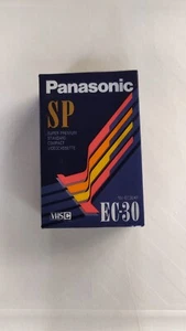 PANASONIC SP EC-30 VHS C (kompakt) Videokassette **NEU** - Bild 1 von 4