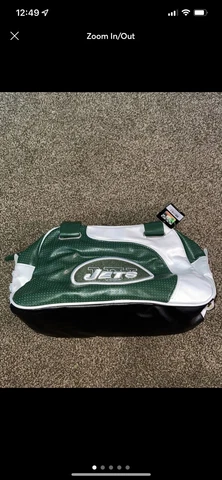 Official NFL Football New York Jets Womens Purse Brand New With Tag Never Used N Cover