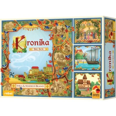 Gra Planszowa Kronika Big Box Polska Towarzyska Rodzinna Board Game Po Polsku PL - Image 1 of 3