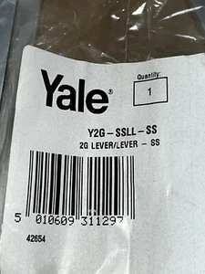 Yale Superior UPVC Door Handle Letterbox Set Silver Gold top quality superior - Picture 1 of 31
