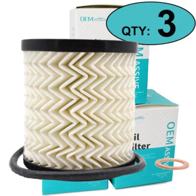 3x Car Oil Filter For Mini Cooper Countryman PacemanR60 R61 R55 R56 R57 R58 R59 Foto 1 de 4
