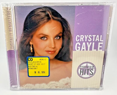 Crystal Gayle - Certified Hits [ NEW CD, 2001 ] * SEALED * Foto 1 de 4