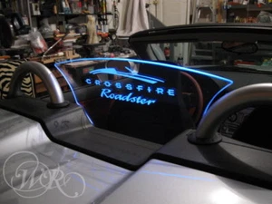 Pare brise de marque WindRestrictor pour Chrysler Crossfire cabriolet - Photo 1 sur 4