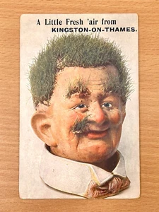 Ein wenig frische Luft aus Dover Vintage Postkarte 1910 - Bild 1 von 2