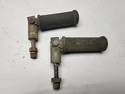 Rear Foot Pegs Set Step 1970 BSA A65 Lightning A65L 650 1966 1967 1968 1969 1971 - Image 1 of 4