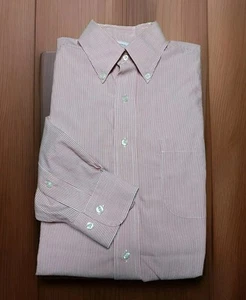 Brooks Brothers 1818 Long Sleeve Dress Shirt Size 15 - 2/3 Traditional Fit *FLAW - Picture 1 of 9