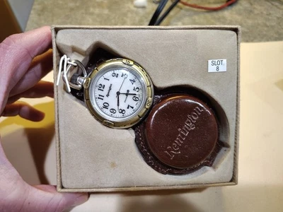 Новый Remington ChromaGlo карманные часы с кожаный чехол коробка - Изображение 1 из 4