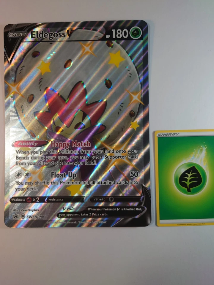 Jumbo SWSH084 Eldegoss V - Pokemon Card - Image 1 of 4