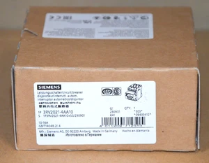 Siemens 3RV2021-4AA10 Leistungsschalter NEU OVP - Bild 1 von 2