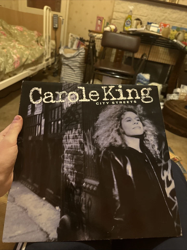 Vintage Carole King - City Streets 1989 UK 12" Vinyl LP Album Capitol Records - Image 1 of 3