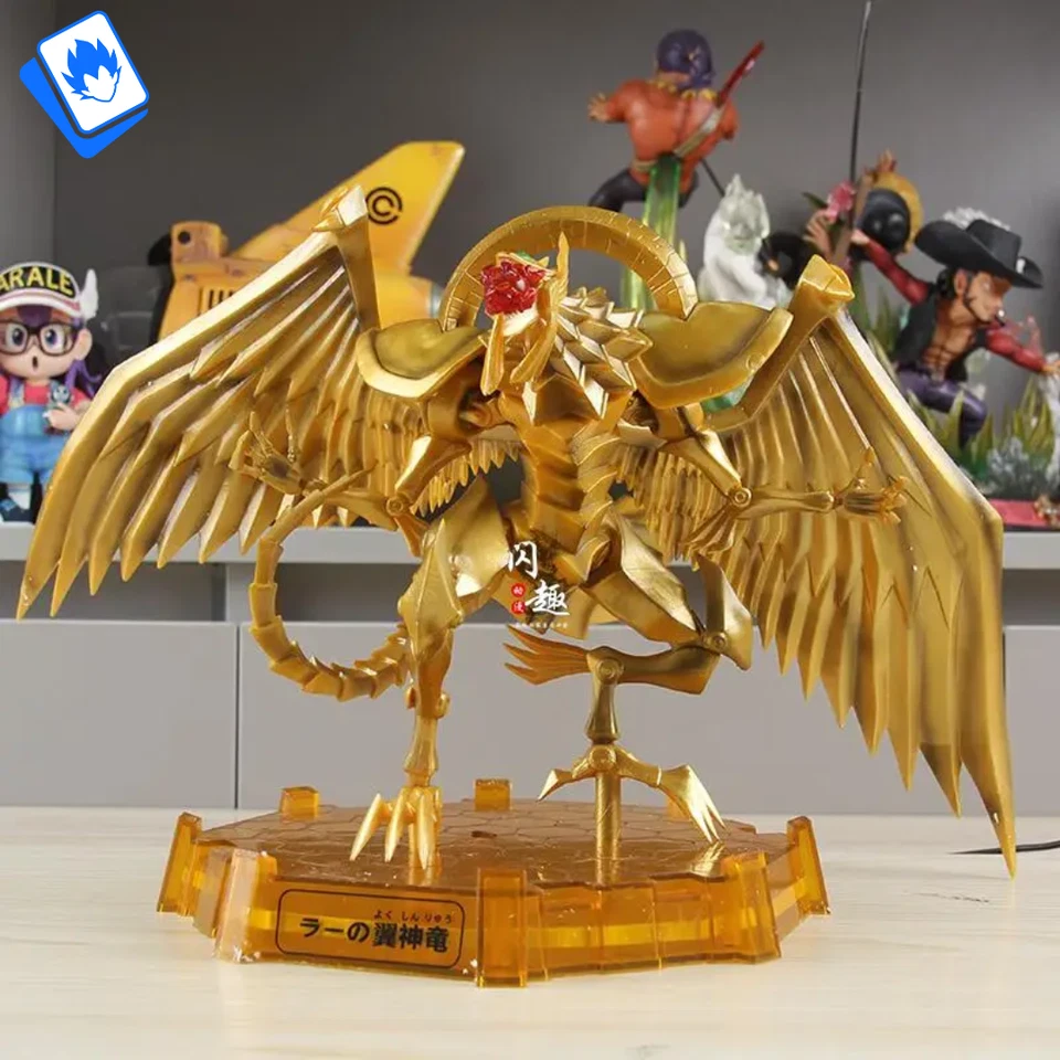 Action Figure Yu-Gi-Oh Drago Alato di Ra 22cm STATUA DA COLLEZIONE Anime - Immagine 1 di 4