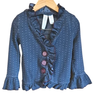 Matilda Jane Malen nach Zahlen Juliet Cartigan blau Kleinkind Größe 2T - Bild 1 von 8