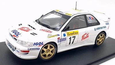 Solido 1/18 Scale Diecast S1807407 - Subaru Impreza 22B Monte Carlo 1999 #17 - Image 1 of 4