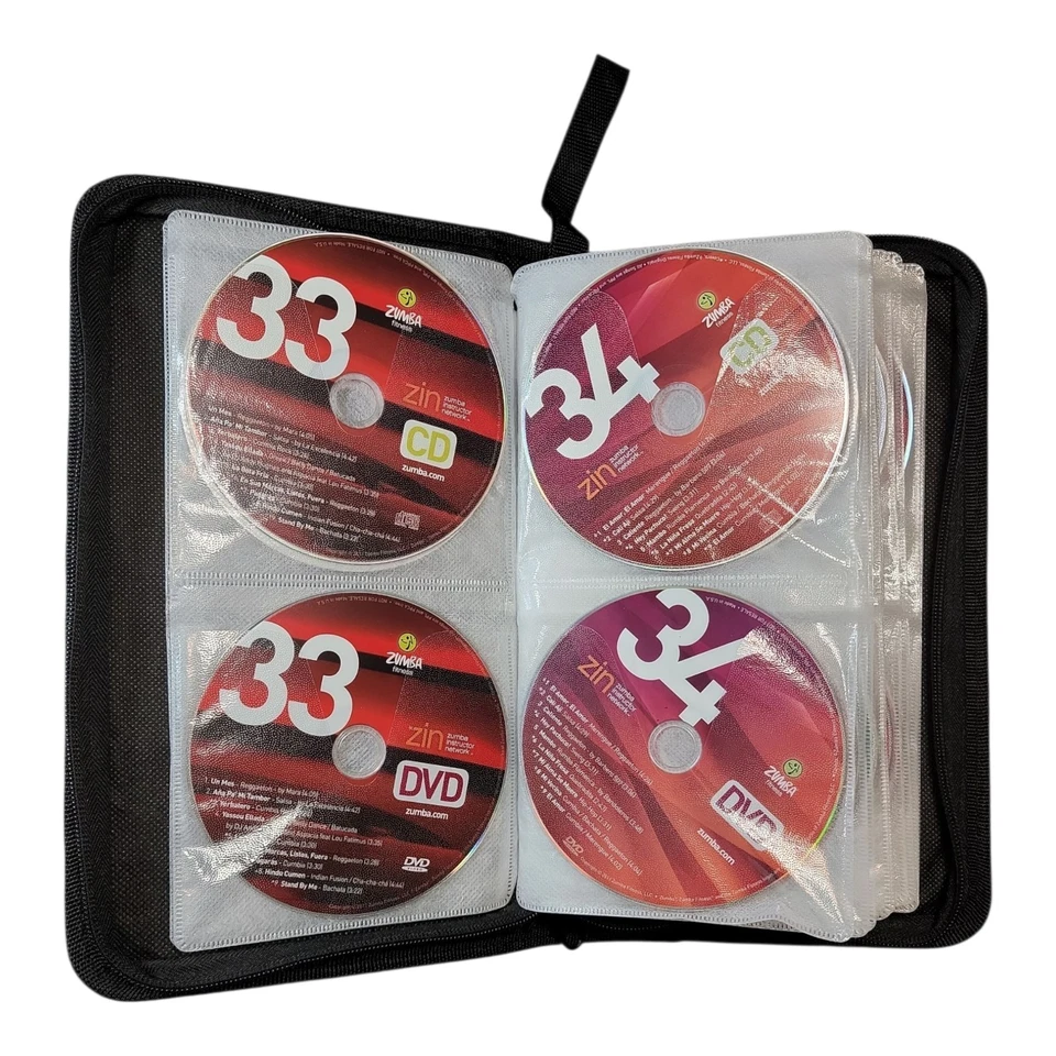 Lot of 59 Zumba Fitness Instructor Network ZIN Volume 33-60 + CD's / DVD's Sets - Image 1 of 4