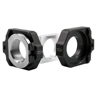 Kit de bloque de eje Works Connection Elite negro para Husqvarna FE 501 S Heritage 2025 Foto 1 de 2