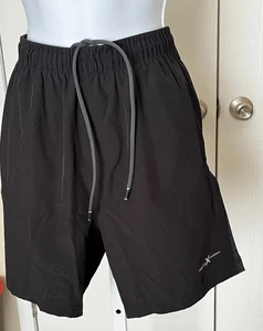 CELEBRITY CRUISES WOMEN'S BLACK POLY SHORTS DRAWSTRING ELASTIC WAIST M - Picture 1 of 10