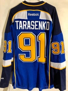 Reebok Premier NHL Jersey St. Louis Blues Vladimir Tarasenko Yelo LNS Blue sz S - Picture 1 of 2