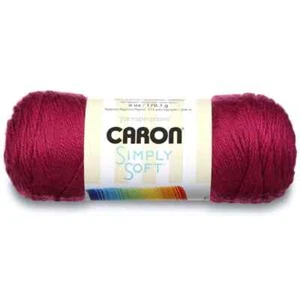 Caron Simply Soft Yarn - Worsted/Aran - Fuchsia - Picture 1 of 3