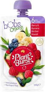 Bubs Organic Berry and Banana Bircher Muesli 120G - Picture 1 of 3