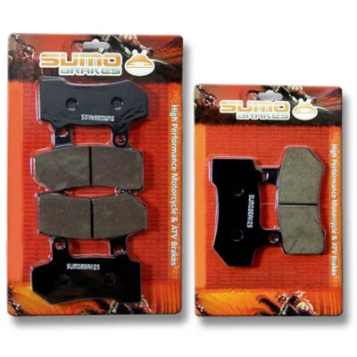 Front + Rear Brake Pads for Harley Davidson FLTR FLTRX FLTRXS FLTRU [2008-2022] - Image 1 of 3