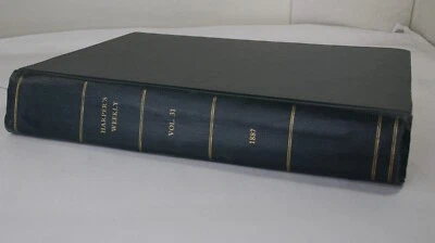 Bound Magazine: Harper's Weekly: January to December 1887 - Image 1 of 4