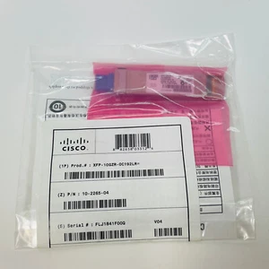NEW SEALED CISCO XFP-10GZR-OC192LR | 10GBASE-ZR OC192LR | 10-2265-04 - Picture 1 of 3