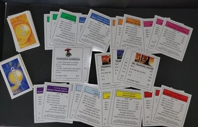 Duel Masters Monopoly Replacement Game Pieces Property Spell Creature Cards - Image 1 of 4