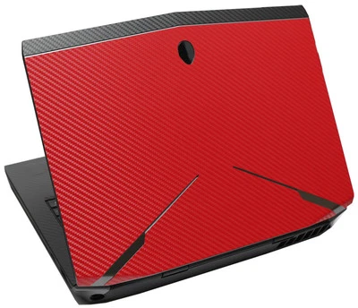 KH Laptop Carbon fiber Sticker Skin Cover for Dell Alienware 13 R3 ALW13C 2016 - Image 1 of 4