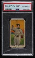 1908 E102 Tobacco Bill Donovan PSA Authentic