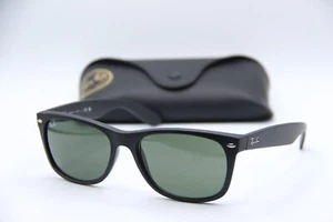 NEW RAY-BAN RB 2132 622 WAYFARER BLACK AUTHENTIC SUNGLASSES 58-18 - Picture 1 of 4