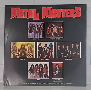 Metal Masters Vinyl 1984 K-Tel Record Release TU 2180 Kiss Stryker Scorpions VG - Picture 1 of 6