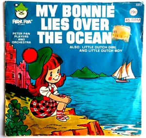 The Little Dutch Girl / My Bonnie Lies Over the Ocean - 45 RPM 1960 Peter Pan - Imagen 1 de 6