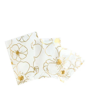 Bolsas de caramelos de panadería con diseño de estampado de oro blanco esmerilado 200/1000 - Imagen 1 de 5