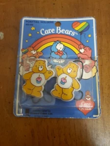 Care Bears Portacoda di Cavallo Compleanno Orso 1983 Biglietti di Auguri Americani Vintage - Foto 1 di 6