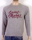 vintage 70s 80s Penmans SMC Saint Mary's College Gaels Sweatshirt Raglan Gray M